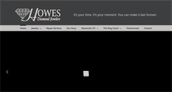 Desktop Screenshot of howesdiamondjewelers.com